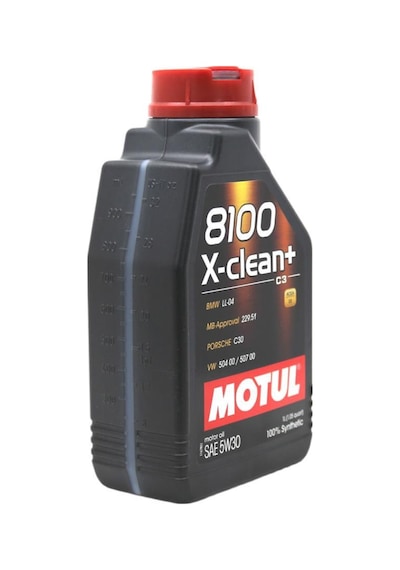 Motul 8100 X-Clean+ C3 5W-30 Motor Yağı 2 x 1 L