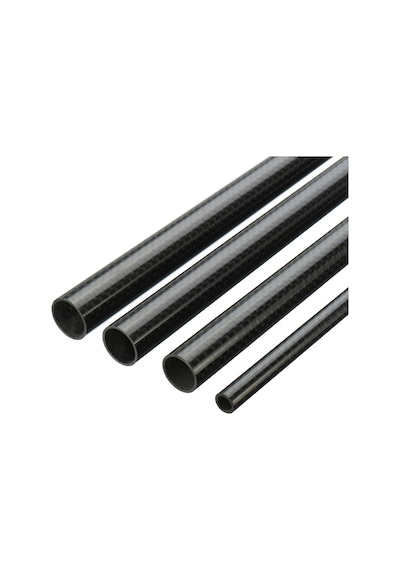 Karbon Fiber Boru 3k 12x10x500mm