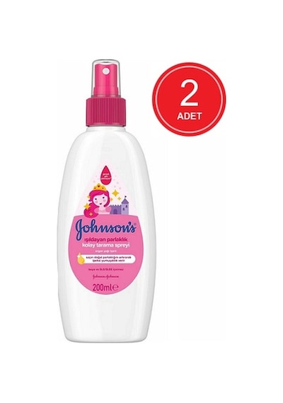 Johnson's Baby Bebek Kolay Tarama Spreyi Işıldayan Parlaklık 2 x 200 ML