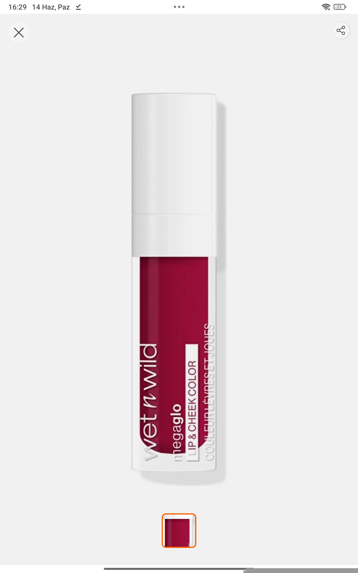 Wet N Wild Wnw Mega Glo Sıvı Dudak&yanak - Berry True
