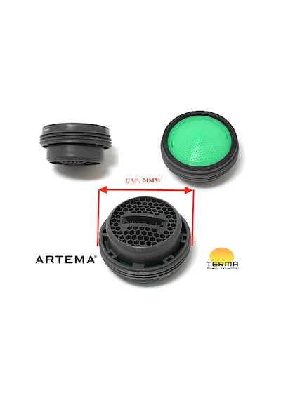 Artema Batarya Gizli Perlatörü Musluk Su Tasarruflu Lavabo Filtre