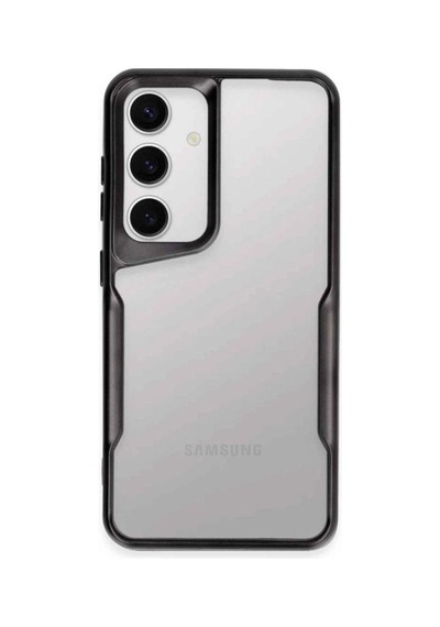 Samsung Galaxy A55 5g Kılıf Boyi Silikon Kapak - Siyah