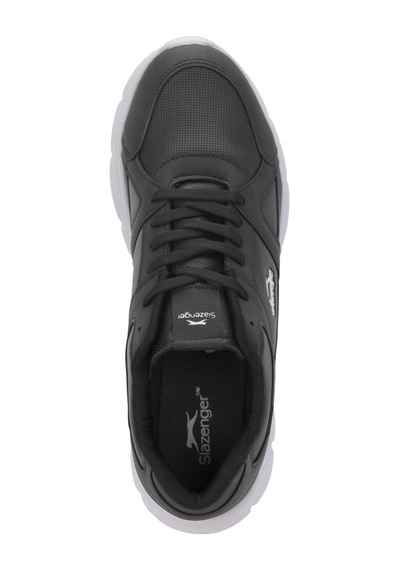Slazenger Pera Büyük Beden Erkek Siyah / Beyaz Sneaker Siyah / Beyaz