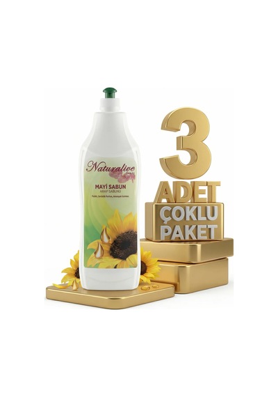 Naturalive Mayi Arap Sabunu 3x1 Lt