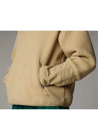 The North Face W Cragmont Fleece 1/4 Snap Kadın Günlük Polar Sweatshirts NF0A84IBLK51 Krem