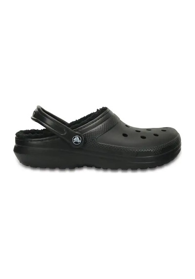 Crocs Classic Lined Clog Unisex Terlik 203591-060 Black/black
