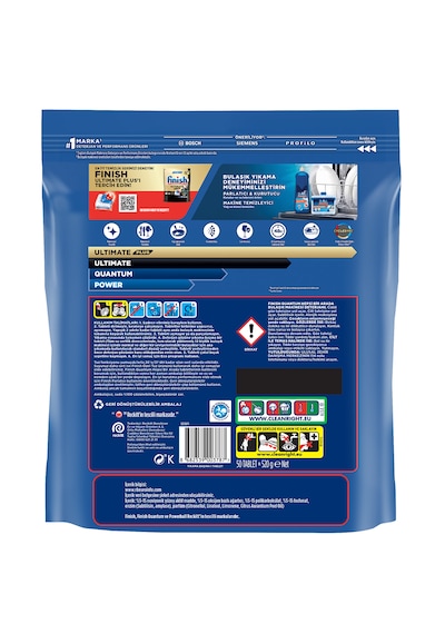Finish Quantum 100 Tablet Bulaşık Makinesi Deterjanı (50 x 2)