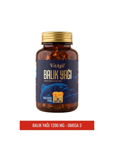 Vitagil Omega3 Balık Yağı 60 Yumuşak Kapsül
