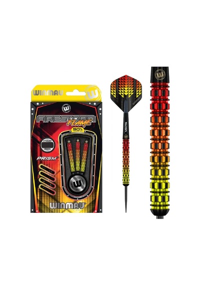 Winmau Firestorm Flame 1 %90 Tungsten Çelik Uçlu Dart Oku
