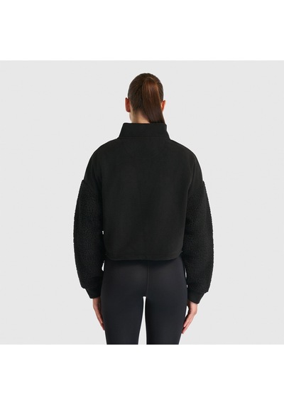New Balance Nb Lifestyle Kadın Siyah Sweatshirt Wnc3512-bk SiYAH