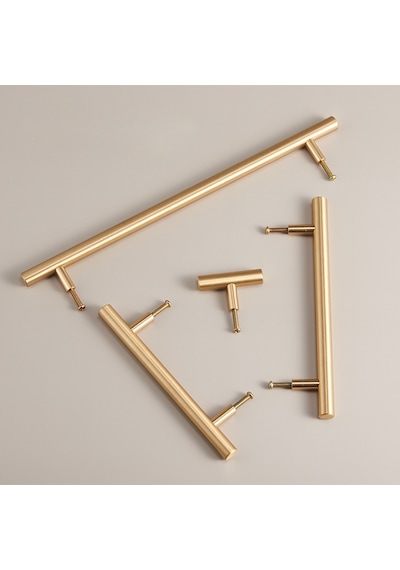 Rosa Mat Gold - Altın - Sarı Kulp 160 mm