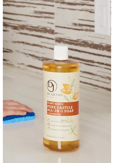 Dr. Jacobs Naturals Badem Özlü Çok Amaçlı Bitkisel Kastil Sabun 946ml