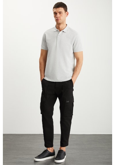Grimelange Tarnex Erkek %100 Pamuk Kısa Kollu Regular Fit Grimelanj Polo Yaka T-shirt