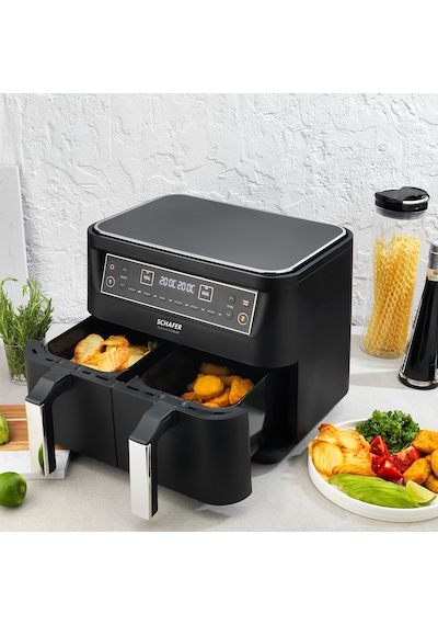 Schafer Thermochef Dual Dijital Airfryer Sıcak Hava Fritözü