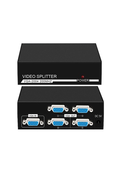 Taplin Tk-1504 4port 1x4 Vga Splitter Vga Dağıtıcı