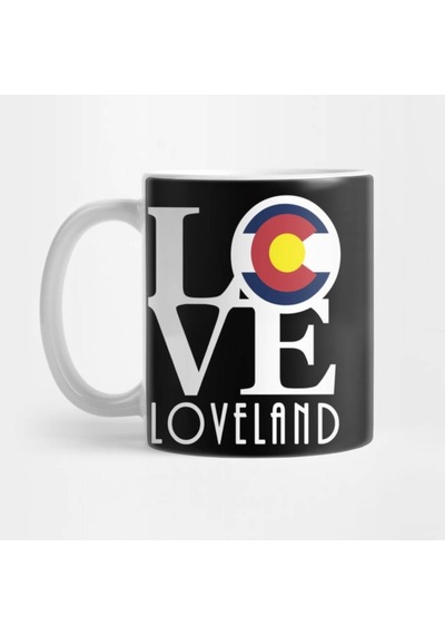 Love Loveland Kupa Bardak Çok Renkli