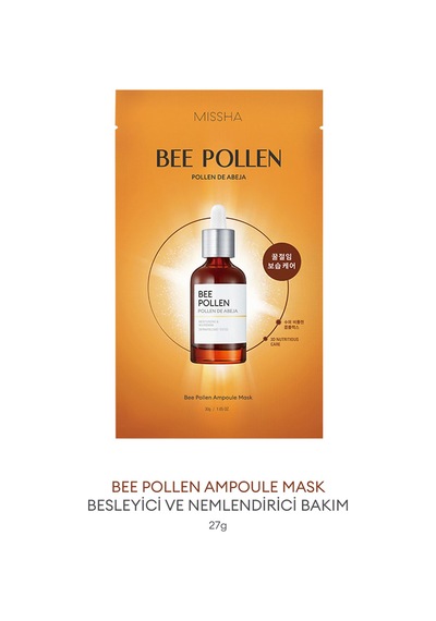 Missha Bee Pollen Yıpranmış Cansız Ciltler İçin Arı Poleni İçerikli Ampul 30 G