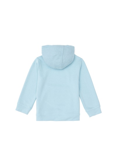 U.S. Polo Assn. Kız Çocuk Su Yeşili Kapüşonlu Sweatshirt 50290722-VR083