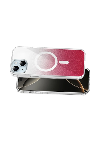 Onegif - 138 - Apple İphone 15 Sora Simli Magsafe Kapak - Glblseme - - Kırmızı