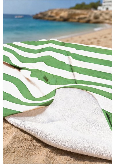 Çizgili Yeşil Beyaz Plaj Havlusu-modern Marine Stil Hızlı Kuruyan Mikrofiber Havlu Havuz Deniz Banyo Yağmur Esinti Çizgili Yeşil Beyaz Plaj Havlusu-modern Marine Stil Hızlı Kuruyan Mikrofiber Havlu Havuz Deniz Banyo Yağmur Esinti