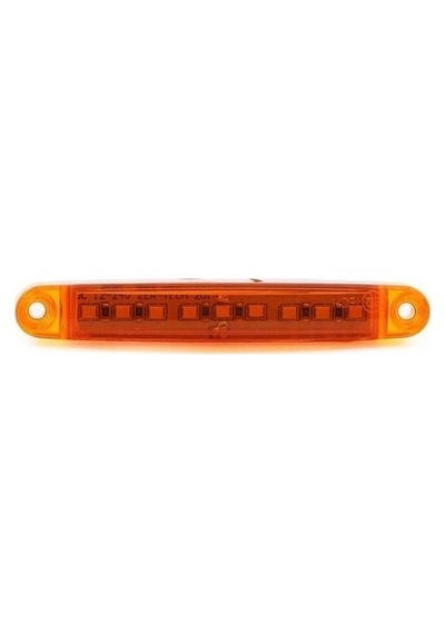 Off Road Slim Basamak Aydınlatma Ledi Parmak Led Sarı 9 Led 12-24v 10 Adet