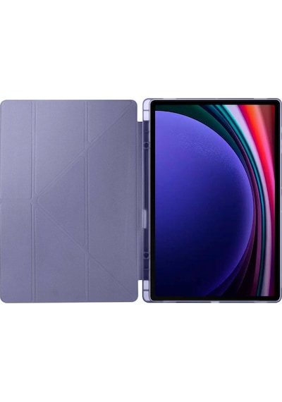 Samsung Galaxy Uyumlu Tab S11 Ultra 14.6inç X930 X936b Kılıf Kalem Bölmeli Trifolding Case Kılıf