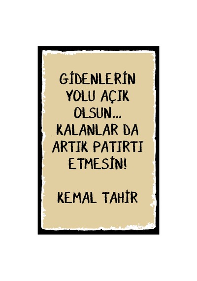 Yazılı Retro Ahşap Poster Renkli - 640244961 Renkli