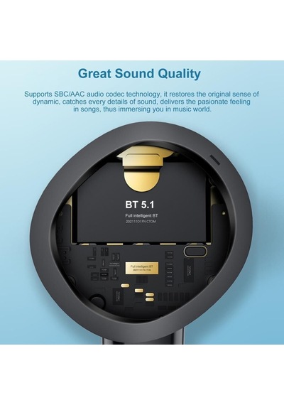 Premium Yeni Nesil Bireysel Seyahat Xt95 Pro Kablosuz Bluetooth Kulaklık Siyah