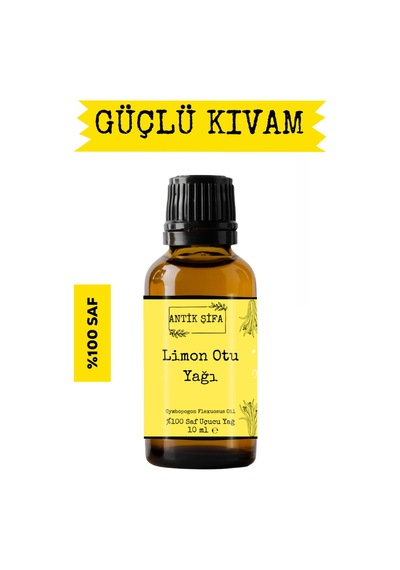 %100 Saf Limon Otu Uçucu Yağı - 10 Ml 20 ML