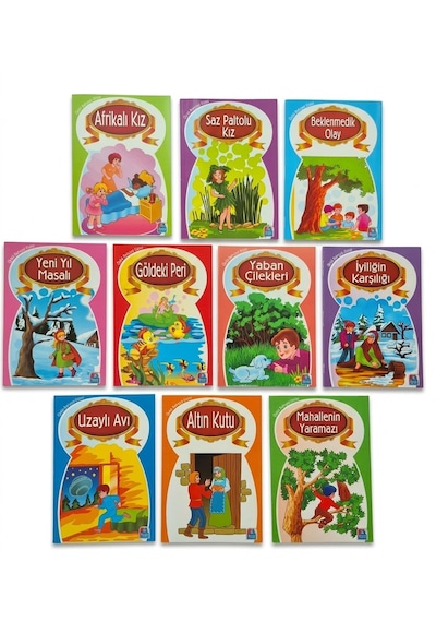2.sınıf Ve 3.sınıf Öykü Bahçesi Dizisi 10 Kitaplı Okuma Seti