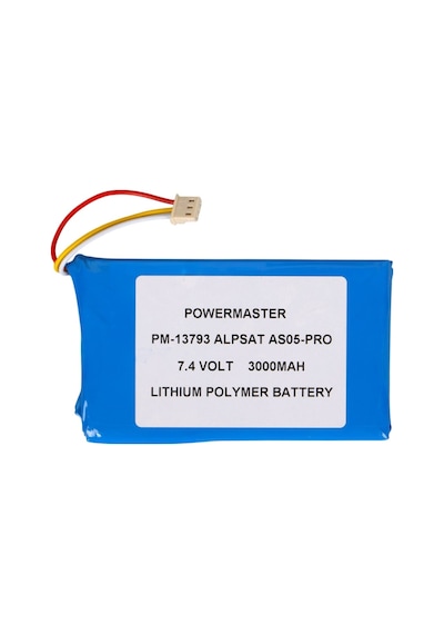 Ayt Alpsat As05-pro 7.4 Volt 3000 Mah Lityum Pil Polimer Batarya Uydu Yön Bulucu Pili 105x61x9 Mm