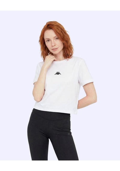 Kappa Khloe Tshirt Kadın Beyaz Regular Tişört