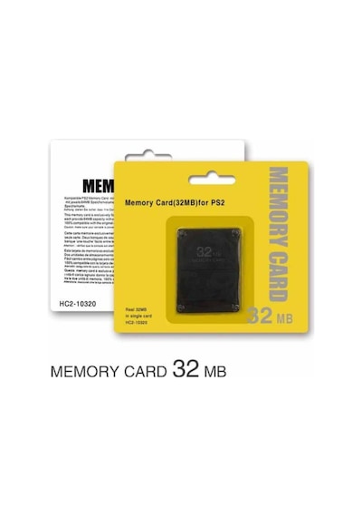 Ps2 Uyumlu 32 Mb Memory Card Hafıza Kartı Sony Playstation 2 32 Mb Hafıza Kartı