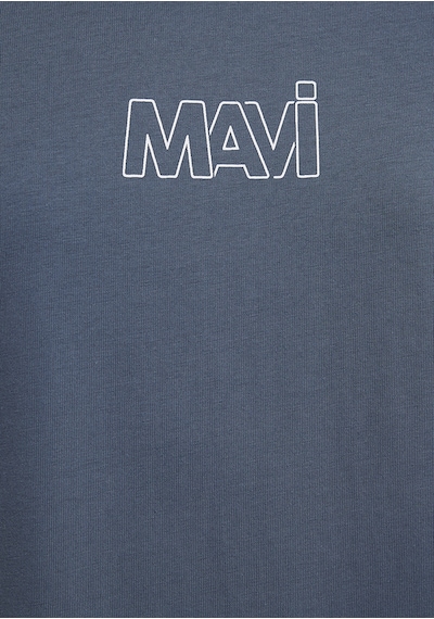 Mavi - Mavi Logo Baskılı Lacivert Tişört 1611592-80776 Lacivert