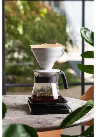 Prizma Dripper V60 - 02 Seramik Bisküvi Ham Ürün