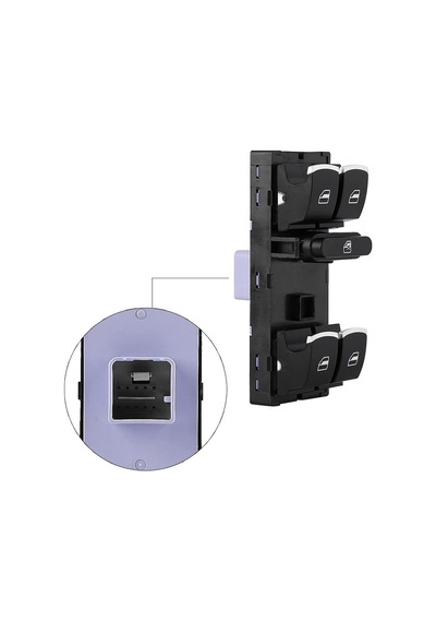 Volkswagen Passat Cam Ayna Far Açma Düğmesi Takımı Krom 2005-201