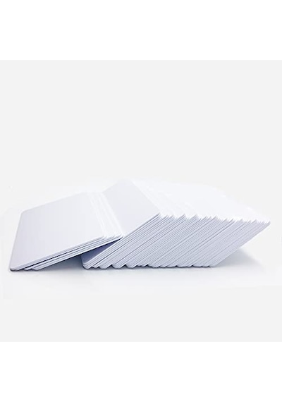 15x Nfc Kart Ntag213 144 Byte 13.56 Mhz Rfıd Kartı Beyaz Pvc Boş Nfc