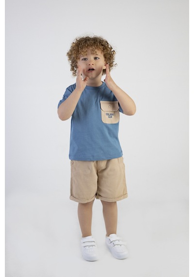 Harika Kids Erkek Çocuk Cool Boys Baskılı-gardin Pantalon Alt Üst Takım 001