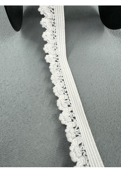 Paşateks-1.5 Cm İç Çamaşır Lastiği-beyaz-desenli-beyaz