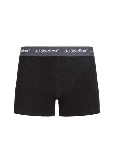 Jack & Jones 12280164 Jacsoho Trunks 3 Pack Black Black Erkek Boxer Siyah