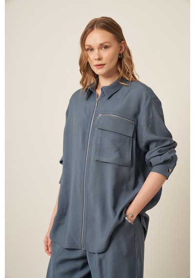 Ftz Women Kadın Modal Takım İndigo 31036 Indigo