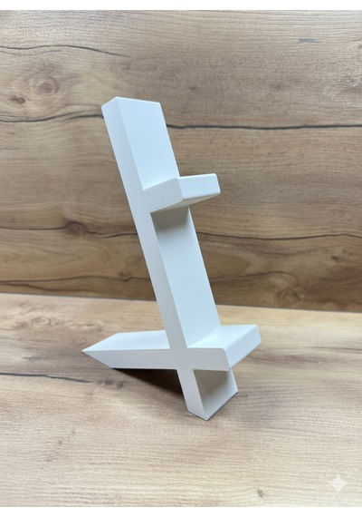 Ps5 Dualsense Oyun Kolu Standı 2 Li Dikey Tutucu 3d Baskı, Şık Ve Dayanıklı Tasarım 20x15x4 Cm Beyaz