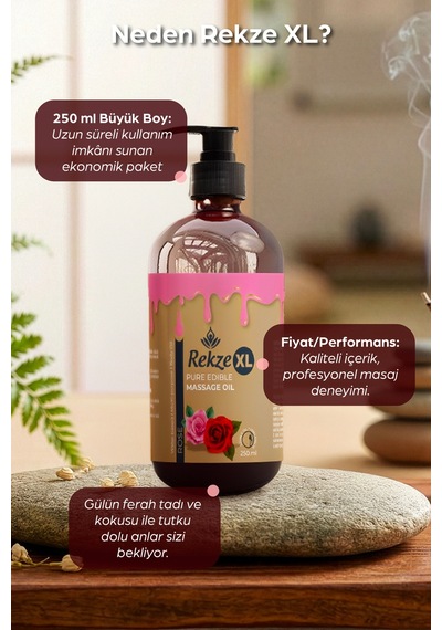 Masaj Yagı Büyük Boy Gül Aromalı Etkili Vücut Aromaterapi Masaj Yağı 250 Ml - 581470826