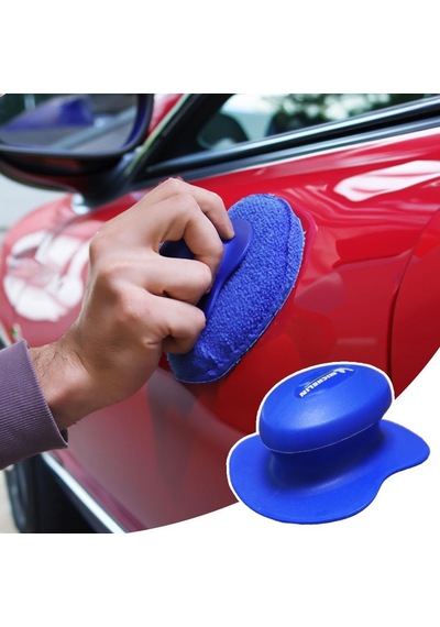 Michelin Mc3510 3 Parça 130mm Velkro Cırtlı Mikrofiber Oto Yıkama, Parlatma Ve Cila Süngeri