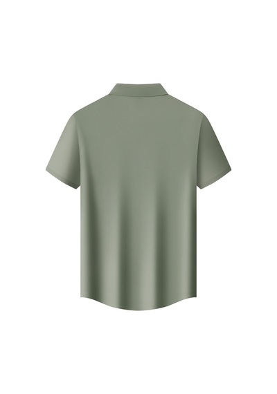 New Performance Premium Polo T-shirt 86.3% Nylon 13.7% Spandex Yeşil