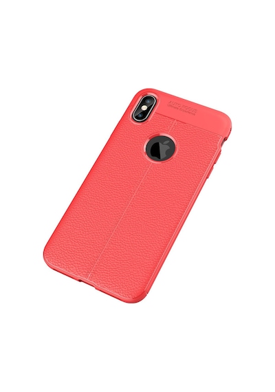 Apple iPhone Uyumlu  Xs Max Uyumlu Kılıf Auto Focus Kapak - Kırmızı