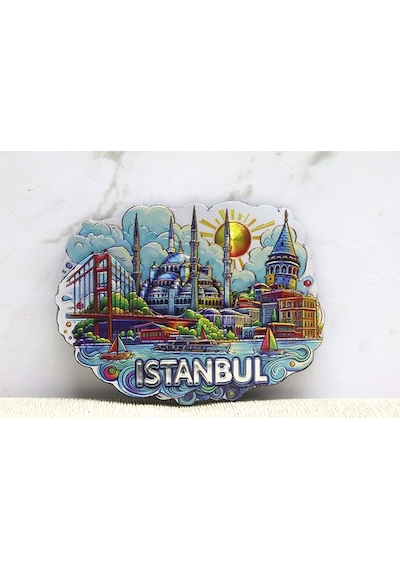 Silikon İstanbul Temalı Magnet 69986319