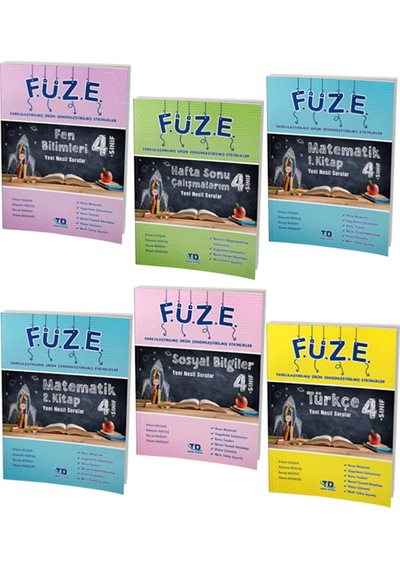 Tandem Yayınları F.u.z.e. 4. Sınıf Eğitim Seti