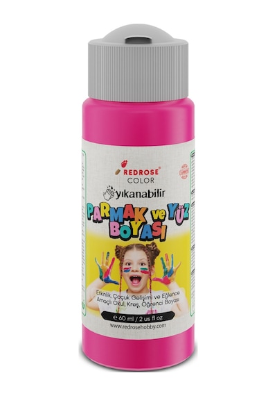 Red Rose Fuşya Parmak Boyası 60 ML