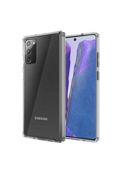 Lexroo Galaxy Note 20 Kılıf Nitro Anti Shock Silikon - Renksiz